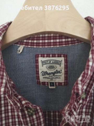 мъжка риза Wrangler , снимка 2 - Ризи - 54801801
