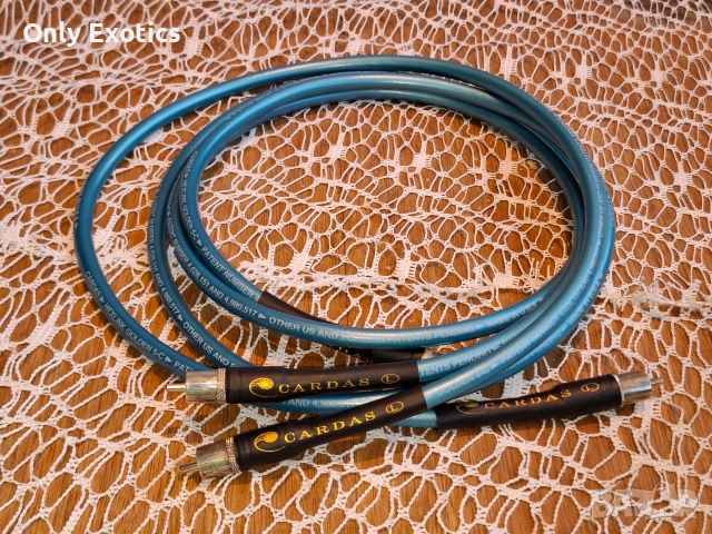 MADE IN USA - 2х1,5m rcа интерконект аудио кабел