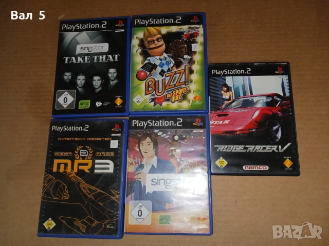 Игри за плейстейшън 2 Playstation 2 - 5 броя