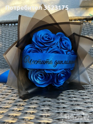 Букети от сатенени рози , снимка 18 - Други - 54346385