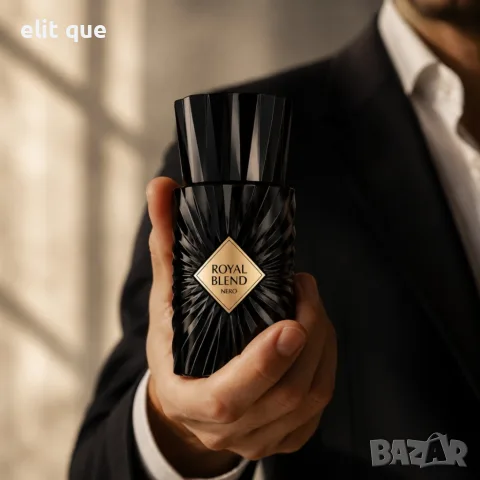Royal Blend Nero Extrait de Parfum 100 мл – Луксозен арабски парфюм за него и нея с ванилия, уд и дъ, снимка 2 - Мъжки парфюми - 55353207