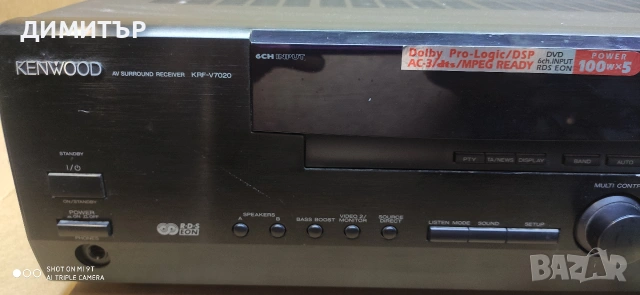 kenwood krf-v 7020, снимка 3 - Ресийвъри, усилватели, смесителни пултове - 55104699