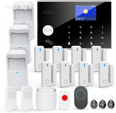 TUGARD Wireless WiFi Home Alarm GSM 4G