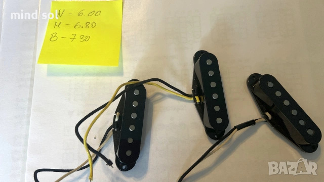 Fender stratocaster pickups, Пикъпи за стратокастър, снимка 5 - Китари - 55252048