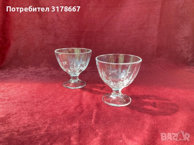 Чаши за мелба к-т 6 броя, снимка 3 - Сервизи - 54538802
