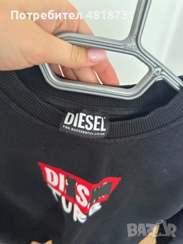 Дебела блуза DIESEL, снимка 2 - Блузи с дълъг ръкав и пуловери - 54439998