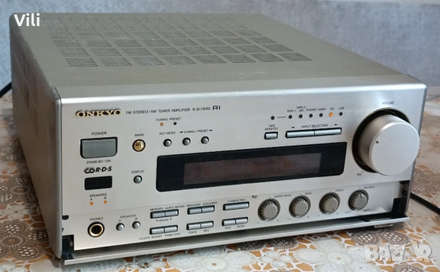 Onkyo R811 RDS.За ремонт, снимка 3 - Ресийвъри, усилватели, смесителни пултове - 54754890