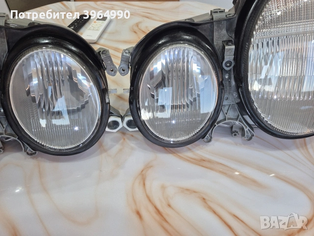 Оригинални фарове HELLA за Мерцедес Еклас W210 Фейстлифт , снимка 2 - Части - 55246408