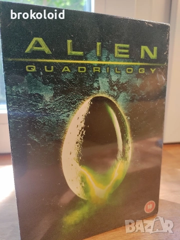 Alien quadrilogy - запечатан DVD бокссет 