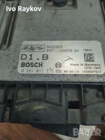 Компютър двигател Volvo , 4N51-12A650-BB, 0281011775 , 8692329, снимка 2 - Части - 54858380