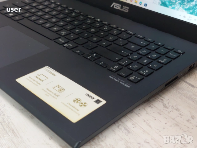 8GB RAM GTX 1050 512GB SSD Core i5-8300H 15.6" FULL HD геймърски лаптоп Asus Vivobook F571GD, снимка 3 - Лаптопи за игри - 54586618