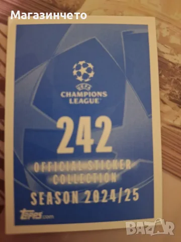 Продавам рядък твърд (Hard) стикер на Александър Павлович от колекцията UEFA 2024/25., снимка 2 - Специализирана литература - 55399072