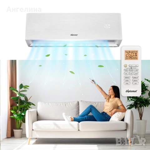 Климатик Инверторен DIPLOMAT DAH-240SM Ultra Winter, снимка 6 - Климатици - 54629129