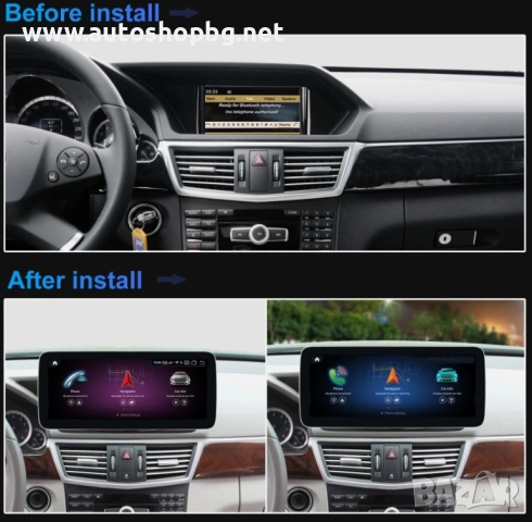 Мултимедия за Mercedes B-class W212 2008-2011 - NTG4 - 12.3", снимка 3 - Аксесоари и консумативи - 54931507