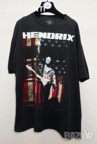 Jimmy HENDRIX Тениска / Оригинален мърч, снимка 3 - Тениски - 54566497