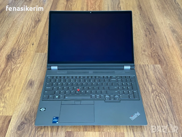 16' 4K+ OLED Touch Core i7-12850HX Lenovo ThinkPad P16 G1 32GB DDR5/1000GB NVMe/RTX A1000/Бат 6ч., снимка 3 - Лаптопи за работа - 54040663