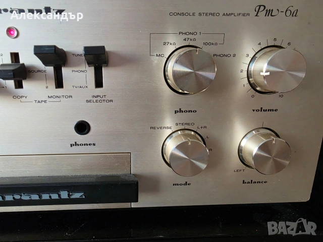 Marantz PM 6a продава се след рекап, снимка 4 - Ресийвъри, усилватели, смесителни пултове - 54863650
