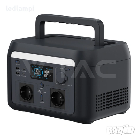 1000W / 614Wh Преносима Захранваща Станция с LiFePO4 Батерия и Wi-Fi