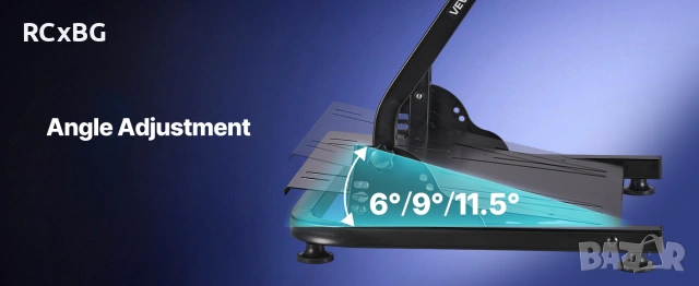Стойка за Волан Sim Racing Stand Logitech Thrustmaster Оригинална Vevor®, снимка 6 - Аксесоари - 55084635