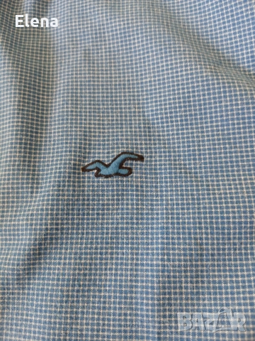 Hollister мъжка риза, muscle fit, M, снимка 3 - Ризи - 55061241