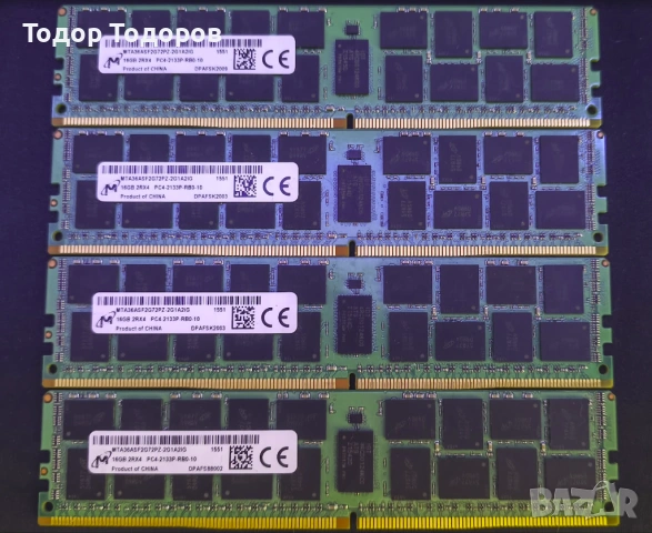 Сървърни памети 16GB DDR4 ECC, снимка 2 - RAM памет - 54447162