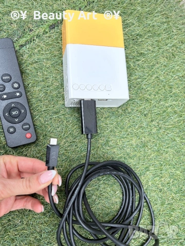 Мини видео проектор , LED , преносим с дистанционно , HDMI/USB, снимка 8 - Друга електроника - 53961582
