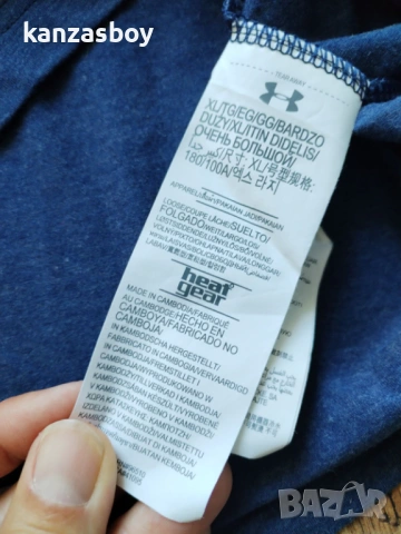 Under Armour - страхотна мъжка тениска КАТО НОВА XL, снимка 7 - Тениски - 54692786