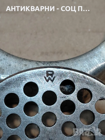 Соц Стара Месомелачка 2.250кг. НОМЕР 552., снимка 10 - Антикварни и старинни предмети - 54323466