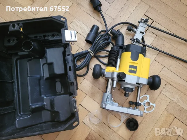 Оберфреза DeWalt DW621 1100W 6-8мм. цанга