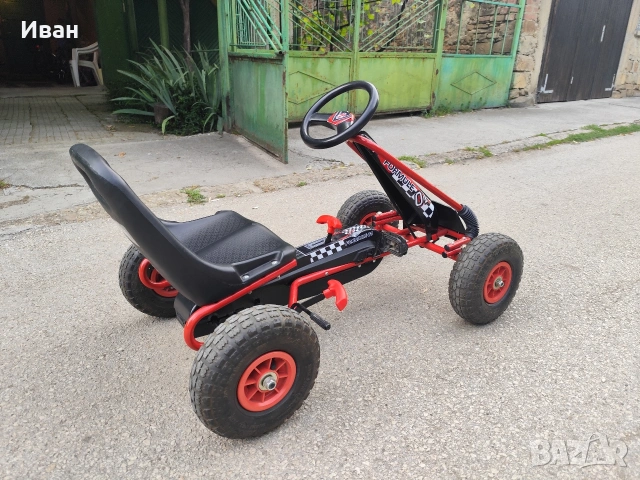 Картинг с педали FORMULA 1, снимка 2 - Детски велосипеди, триколки и коли - 54873851