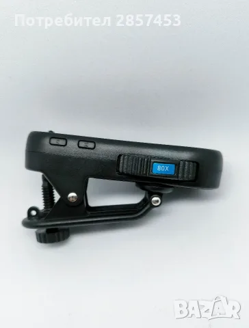 APEXEL TriScope 3-в-1 микроскоп за телефон – 40X/80X/120X, LED и UV, снимка 4 - Селфи стикове, аксесоари - 55418727