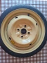 Патерица за Toyota Yaris 4x100 TOYO 115/70/14 гума с джанта резервна гума, снимка 1