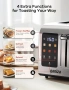Инокс тостер Ganiza 925W с тъч дисплей + ПОДАРЪК, снимка 5