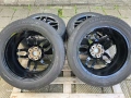 Лети джанти 18ки 5х114.3 Anzio + летни гуми 225/55/18 Bridgestone, снимка 9