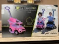 Кола за бутане Lorelli Off Road с дръжка Розова, снимка 2