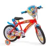 Детски велосипед Paw Patrol 16” – със спомагателни колела, спирачки и бутилка за вода, снимка 1