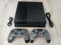 PlayStation 4 500GB / След Профилактика / 2 Камуфлажни Джойстика и игри, снимка 2