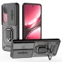 Калъф за vivo V50 5G – PC + TPU, Въртящ се стенд, Подвижен капак на обектива, 5 цвята, снимка 1