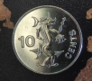 Монета Соломонови острови (UNC) 10 цента [2005], снимка 1