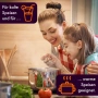 Безжичен ръчен блендер ProfiCook за миксиране, нарязване и пюриране, пюре с батерия, 3 нива, снимка 5