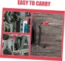 Комплект 5 броя щифта за фитнес уреди с въже за безопасно монтиране на тежести/дискове, снимка 4