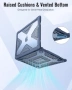 Нов FINTIE Tuatara калъф за MacBook Neo 13 2026 A3404 удароустойчив кейс лаптоп, снимка 4