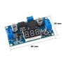 LM2596 DC-DC Step-Down конвертор с LED дисплей – Регулируемо напрежение 1.25V-37V 3A Arduino 10393, снимка 4