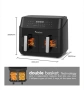 AirFryer TurboTronic AirChef Pro, TT-DAF6W, 6L, 1600W, 40–200°C, таймер до 60 мин, снимка 4