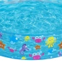 Детски басейн с морски животни Ø122x25 см – 277 л, без надуване, здрав PVC, за деца 2+, снимка 10