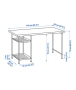 IKEA бюро – 140 × 60 см, снимка 2