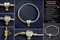 Сребърна гривна Pandora Disney Princess Moments със 14K позлатени елементи – Лимитирана колекция, снимка 1