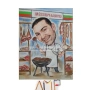 Рисувам ръчно КАРИКАТУРИ,ШАРЖ с пастели и моливи, снимка 4