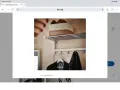 IKEA TJUSIG стенна закачалка с рафт за шапки – нова, неразопакована, 79×32×25 см, снимка 3