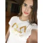 Дамска тениска с щампа - Bride meow, снимка 4